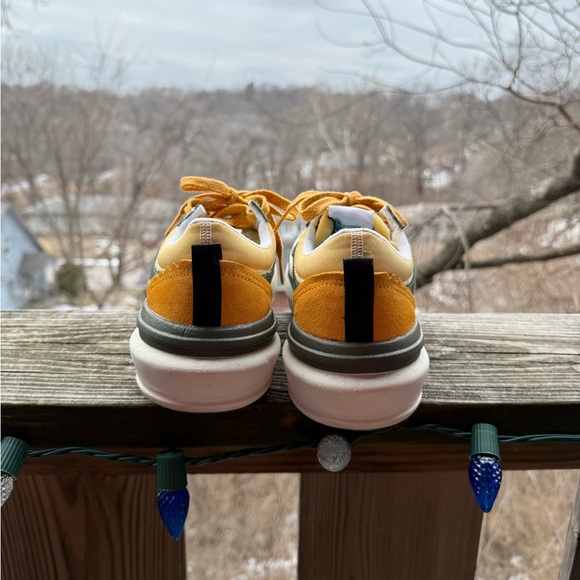 Unique yellow, cream and green Vans Sneakers! - Picture 4 of 5